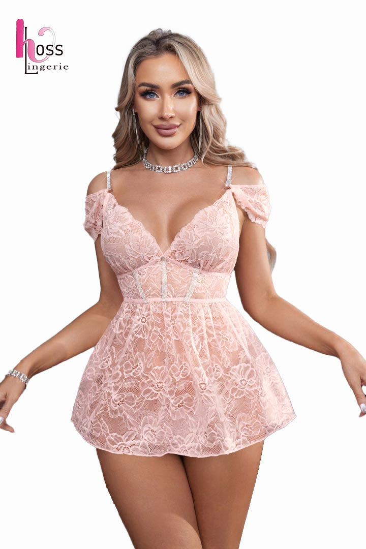 sexy babydoll power pink color