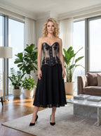 Corset two-tone