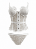 Bustier lace white