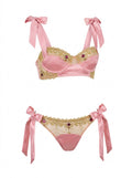 Luxury Pink Satin 2pc Set (Copy)