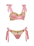 Luxury Pink Satin 2pc Set (Copy)
